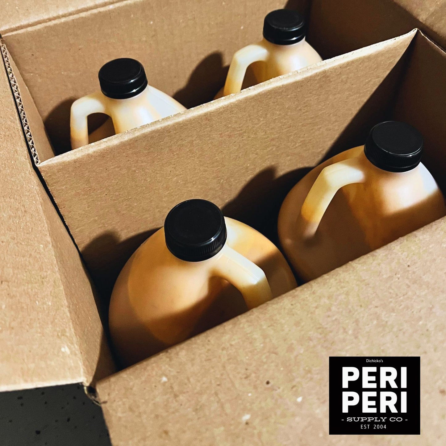 Mild Peri Peri Sauce - 4 Gallons per case - Wholesale