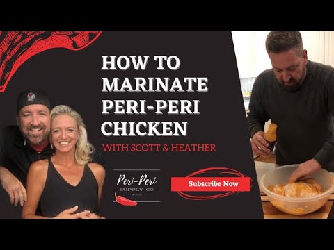 How to Marinate Peri-Peri Chicken with Peri-Peri Supply Co. Peri-Peri Marinade.  Woman Owned, Keto Friendly, Gluten Free, Sugar Free, All Natural Fresh Ingredients, Vegan